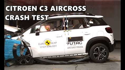 citroen c3 aircross safety rating